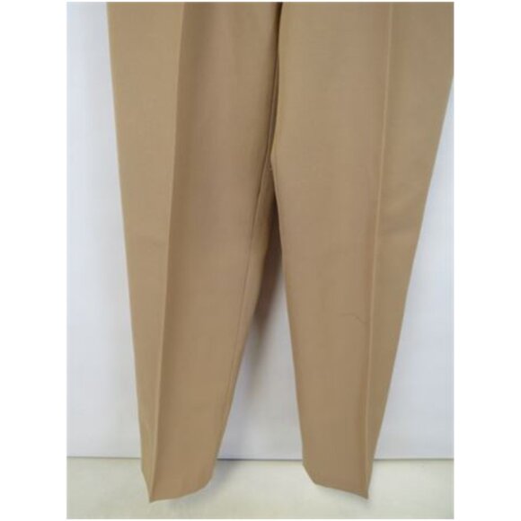Amen Wardy NWT Women's Camel Straight Leg Pants, Size 40 (4) - Picture 3 of 8